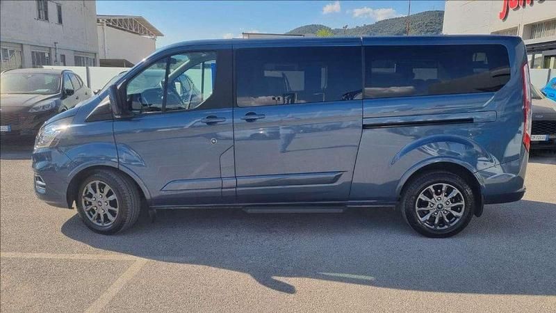 Usata Ford Tourneo Custom Titanium 150 CV (110 kW) 2023 Blu Furgone
