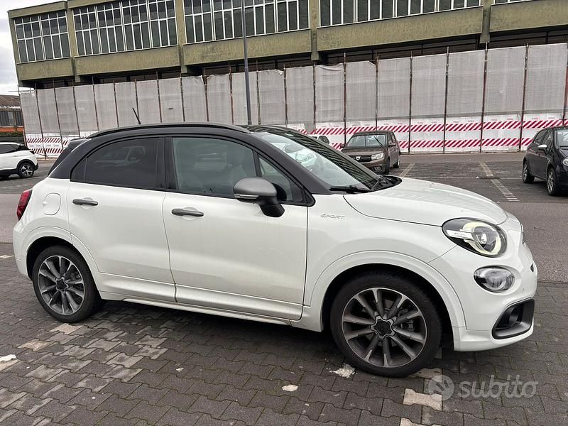Usata Fiat 500X Sport 150 CV (110 kW) 2021 Bianco SUV