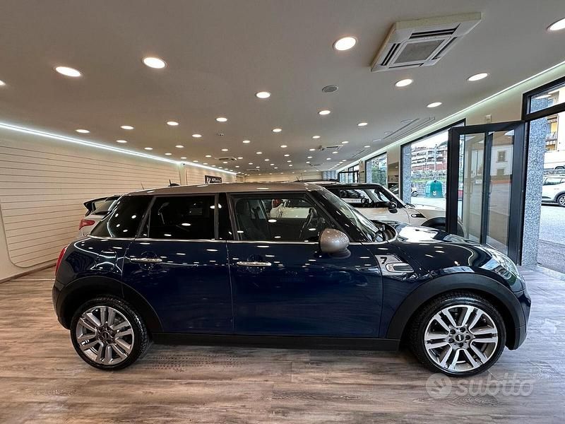 Usata Mini Cooper D Hype 158 CV (116 kW) 2017 Blu Utilitaria
