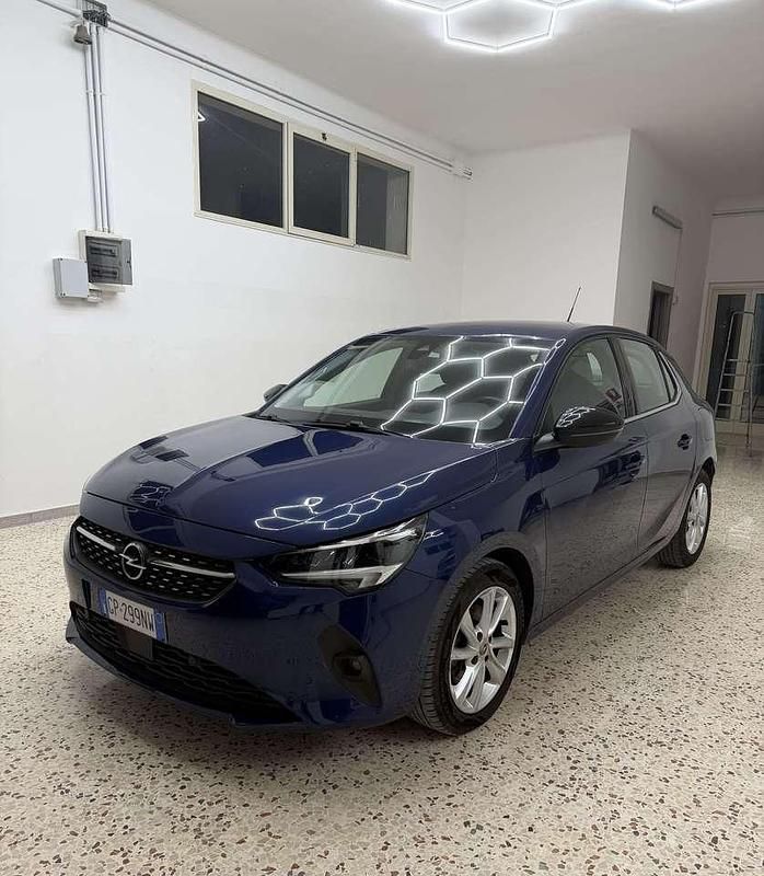 Usata Opel Corsa Edition 101 CV (74 kW) 2021 Blu/azzurro Utilitaria