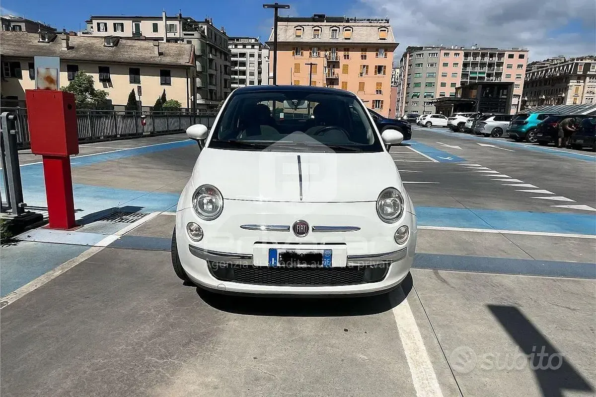 Usata Fiat 500 85 CV (62 kW) 2011 Grigio Utilitaria