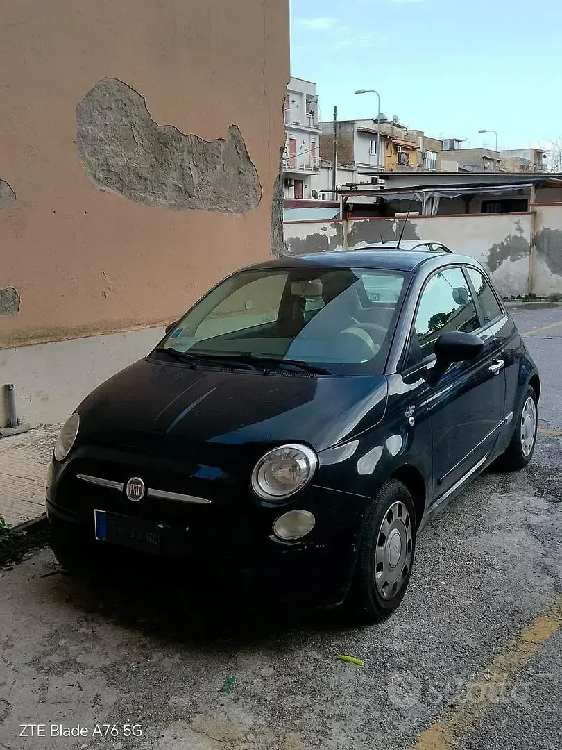 Usata Fiat 500 69 CV (50 kW) 2012 Nero Berlina
