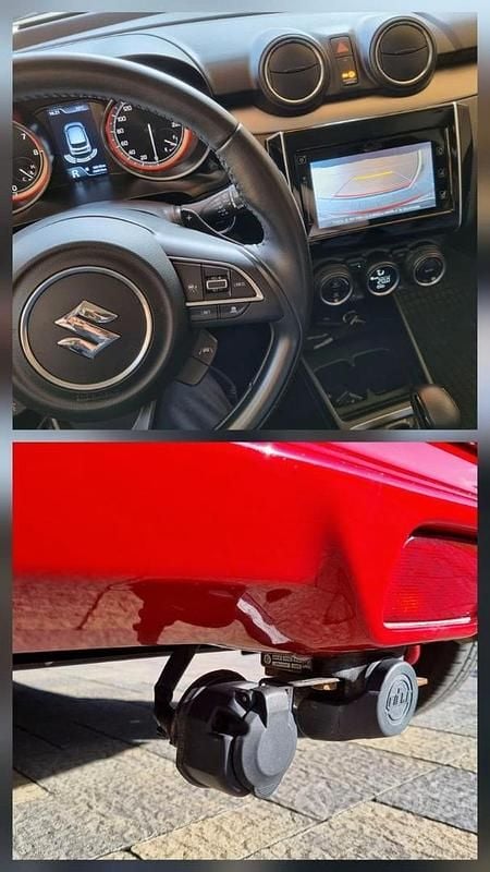 Usata Suzuki Swift 83 CV (61 kW) 2021 Rosso Berlina