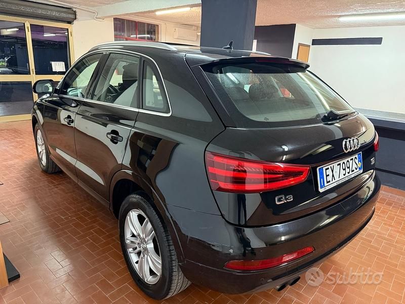 Usata Audi Q3 S-Line 150 CV (110 kW) 2015 Nero SUV
