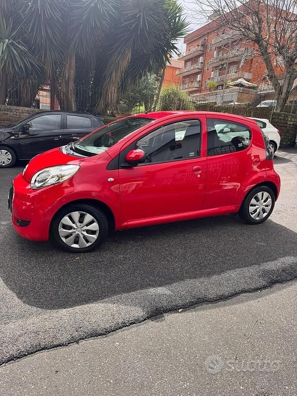 Usata Citroën C1 68 CV (50 kW) 2009 Rosso Utilitaria