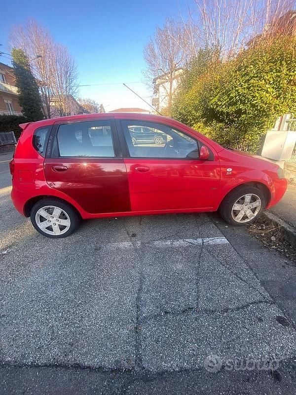 Usata Chevrolet Kalos 2008 Rosso Berlina
