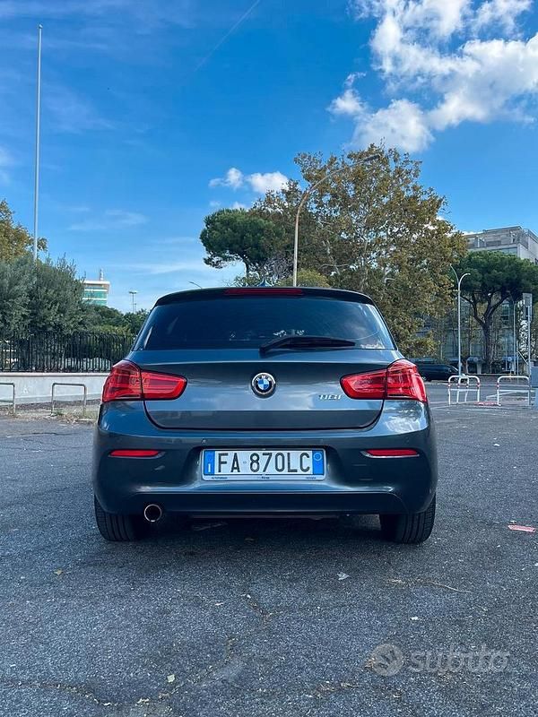 Usata BMW 116 109 CV (80 kW) 2015 Grigio Utilitaria