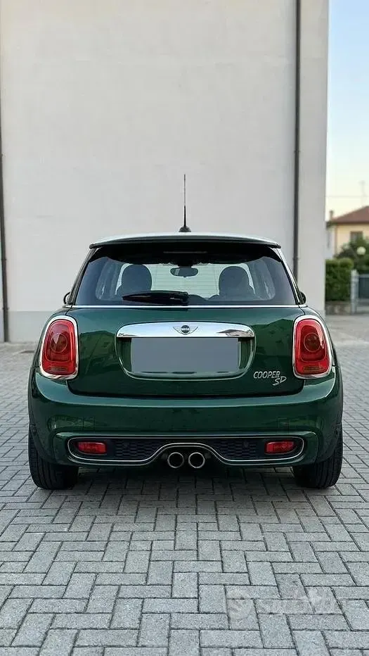 Usata Mini Cooper SD 170 CV (125 kW) 2016 Verde Utilitaria