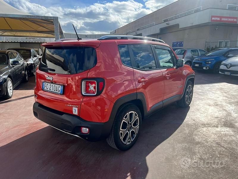Usata Jeep Renegade Limited 120 CV (88 kW) 2015 Arancione SUV