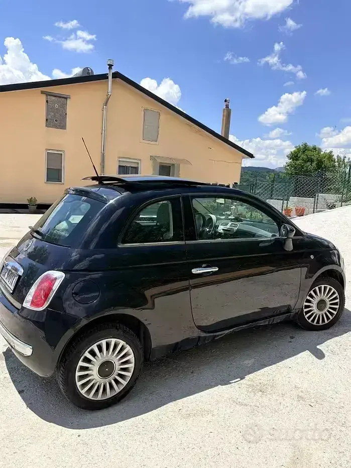 Usata Fiat 500 75 CV (55 kW) 2008 Nero Berlina