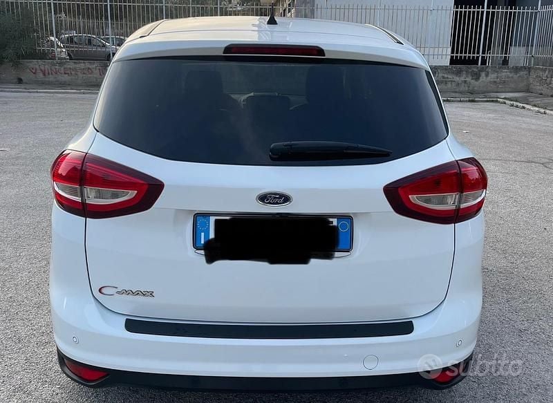 Usata Ford C-MAX Titanium X 120 CV (88 kW) 2016 Bianco Monovolume