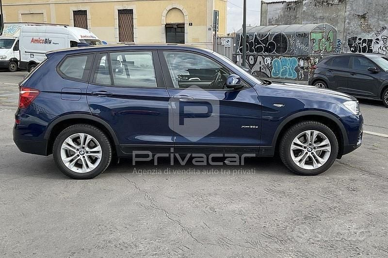 Usata BMW X3 Advantage 258 CV (189 kW) 2017 Arancione SUV