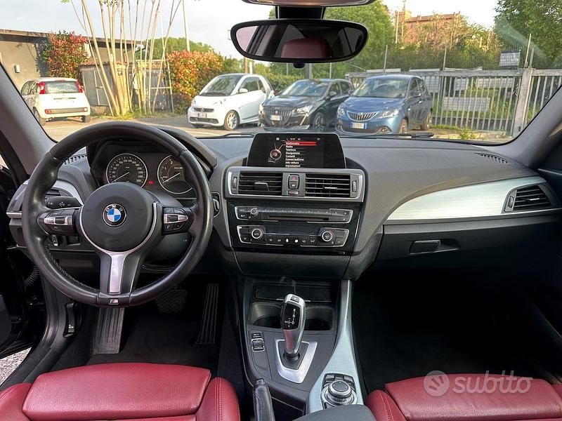 Usata BMW 218 Sport Line 149 CV (109 kW) 2017 Nero Coupé
