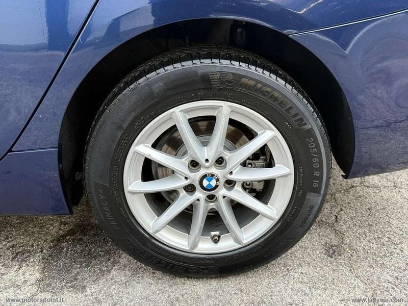 Usata BMW 216 Gran Tourer 116 CV (85 kW) 2020 Blu/azzurro Monovolume