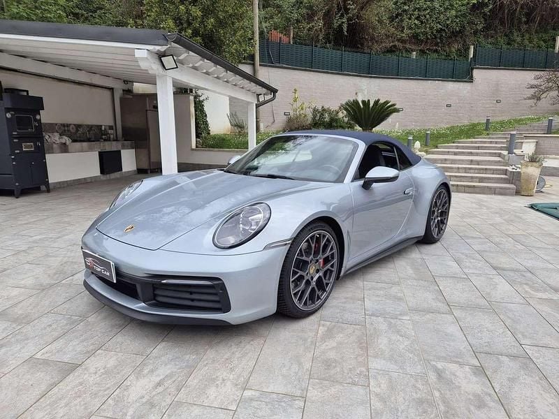 Usata Porsche 911 Carrera Cabriolet 450 CV (330 kW) 2019 Argento Cabrio