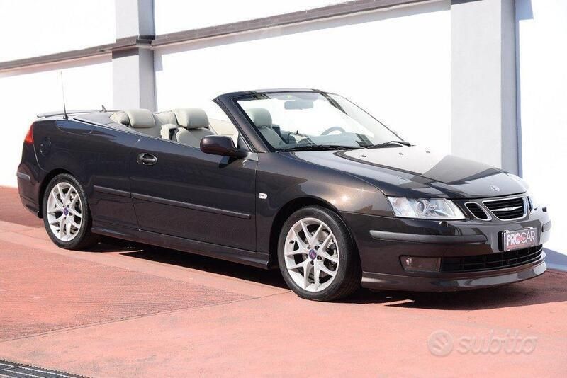 Grigio Usata 2005 Saab 9-3 Cabriolet Aero Cabrio | 12.900 € (Molto cara) - Immagine 1/4