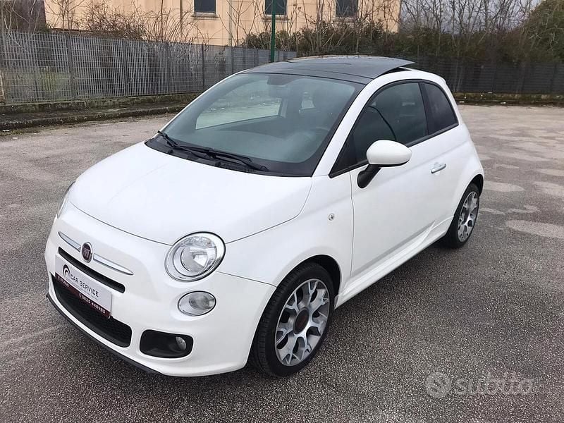 Usata Fiat 500S S 69 CV (50 kW) 2014 Bianco Utilitaria