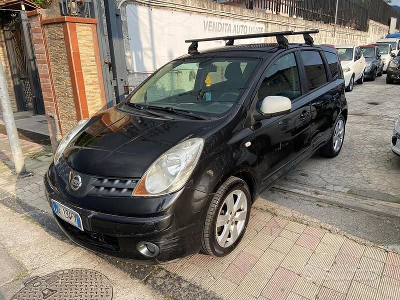 Usata Nissan Note 110 CV (80 kW) 2008 Nero Utilitaria
