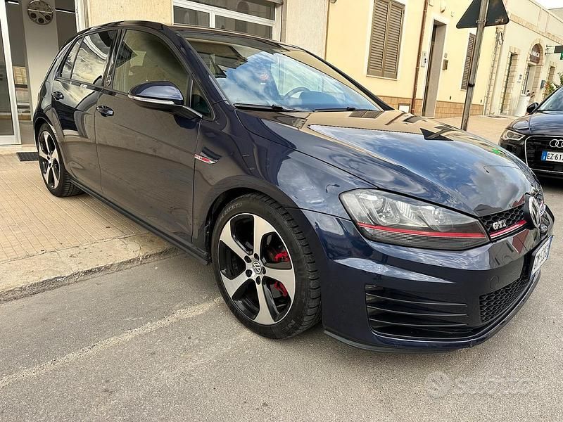 Usata VW Golf VII PanAmericana 211 CV (155 kW) 2016 Blu Berlina
