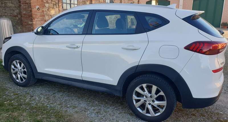Usata Hyundai Tucson 116 CV (85 kW) 2019 Bianco SUV