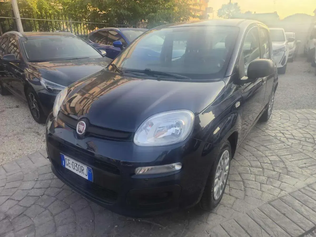 Usata Fiat Panda S 69 CV (50 kW) 2021 Blu Utilitaria
