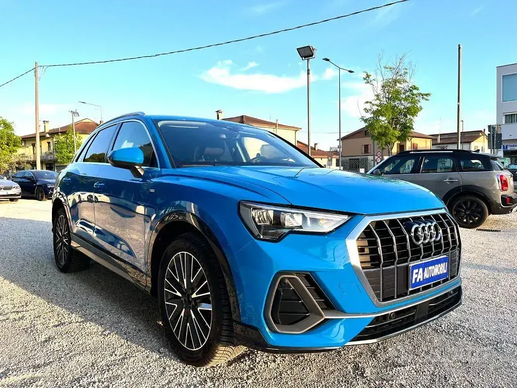 Usata Audi Q3 S-Line 150 CV (110 kW) 2020 Bluazzurro SUV