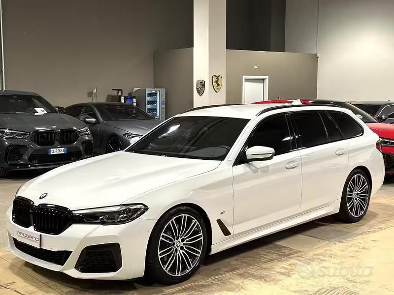 Usata BMW 520 M Sport 190 CV (139 kW) 2020 Alpinweiss iii Station wagon