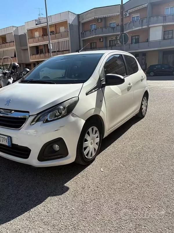 Usata Peugeot 108 82 CV (60 kW) 2016 Bianco Utilitaria