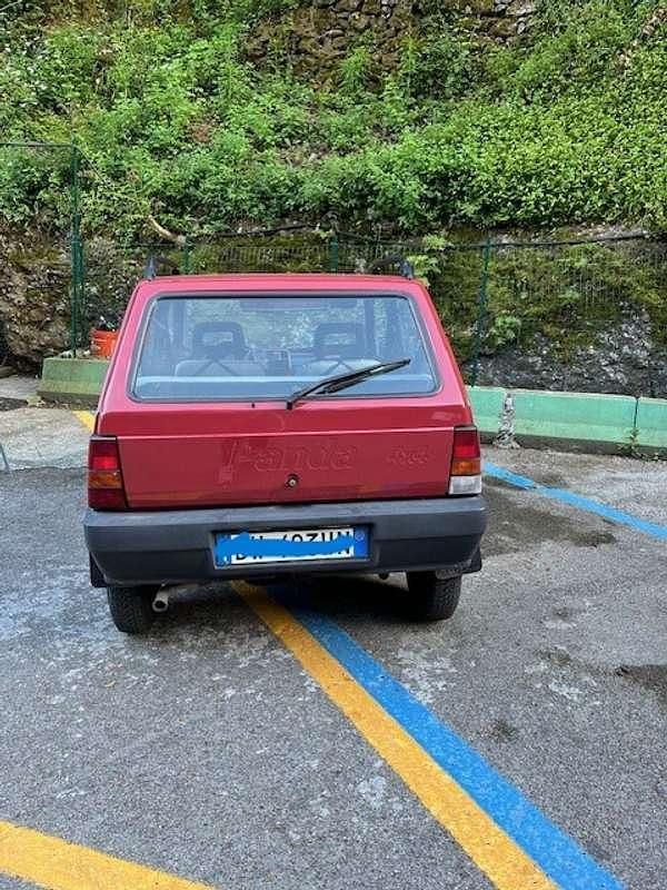 Usata Fiat Panda 4x4 54 CV (39 kW) 2002 Rosso Utilitaria