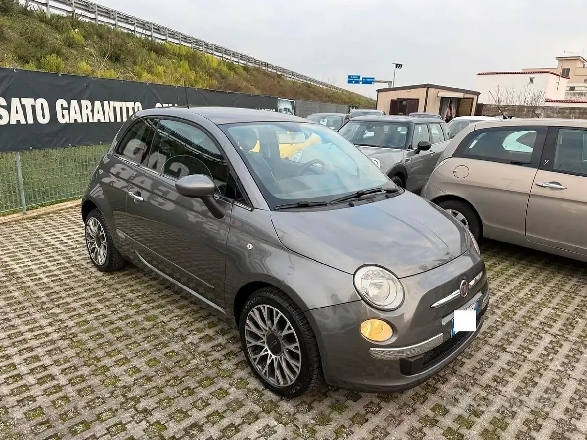 Usata Fiat 500 Lounge 95 CV (69 kW) 2015 Grigio Berlina