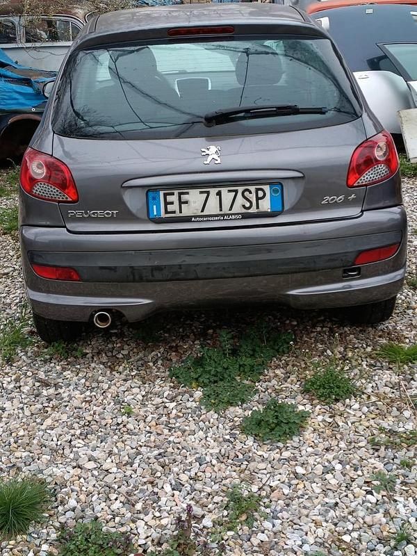 Usata Peugeot 206+ 2010 Grigio Utilitaria