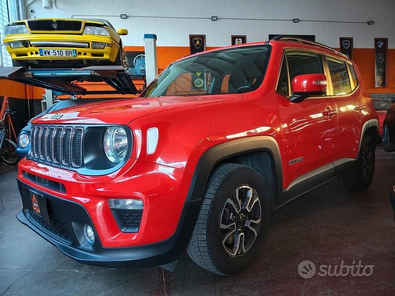 Usata Jeep Renegade Longitude 120 CV (88 kW) 2018 Rosso SUV