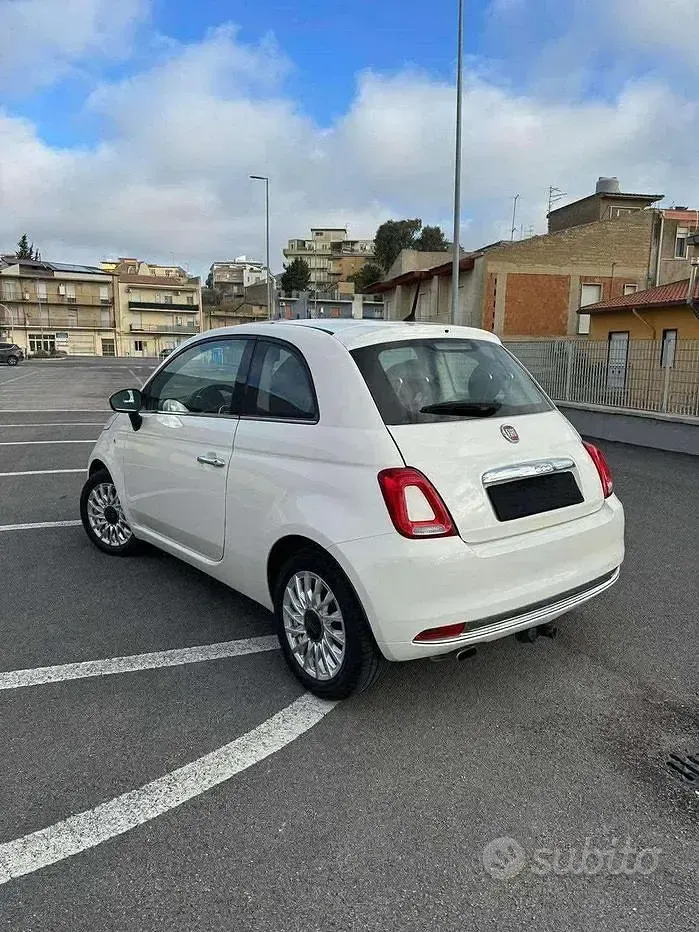 Usata Fiat 500 69 CV (50 kW) 2016 Bianco Utilitaria