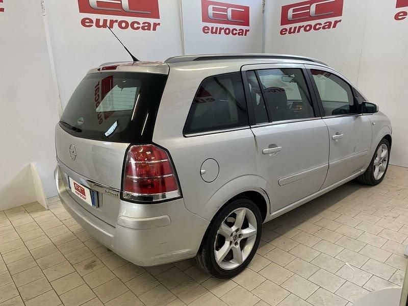 Brugt Opel Zafira Enjoy 120 HK (88 kW) 2006 Sølv MPV