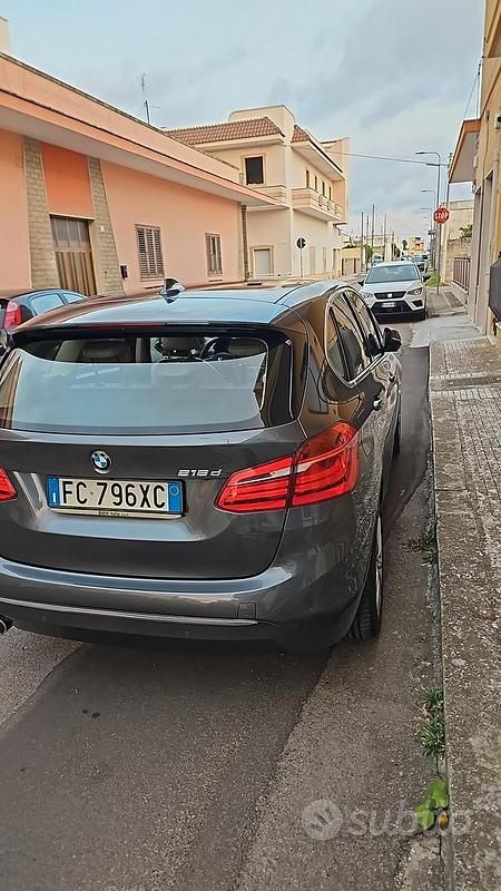 Usata BMW 216 Active Tourer Luxury Line 116 CV (85 kW) 2016 Grigio Monovolume