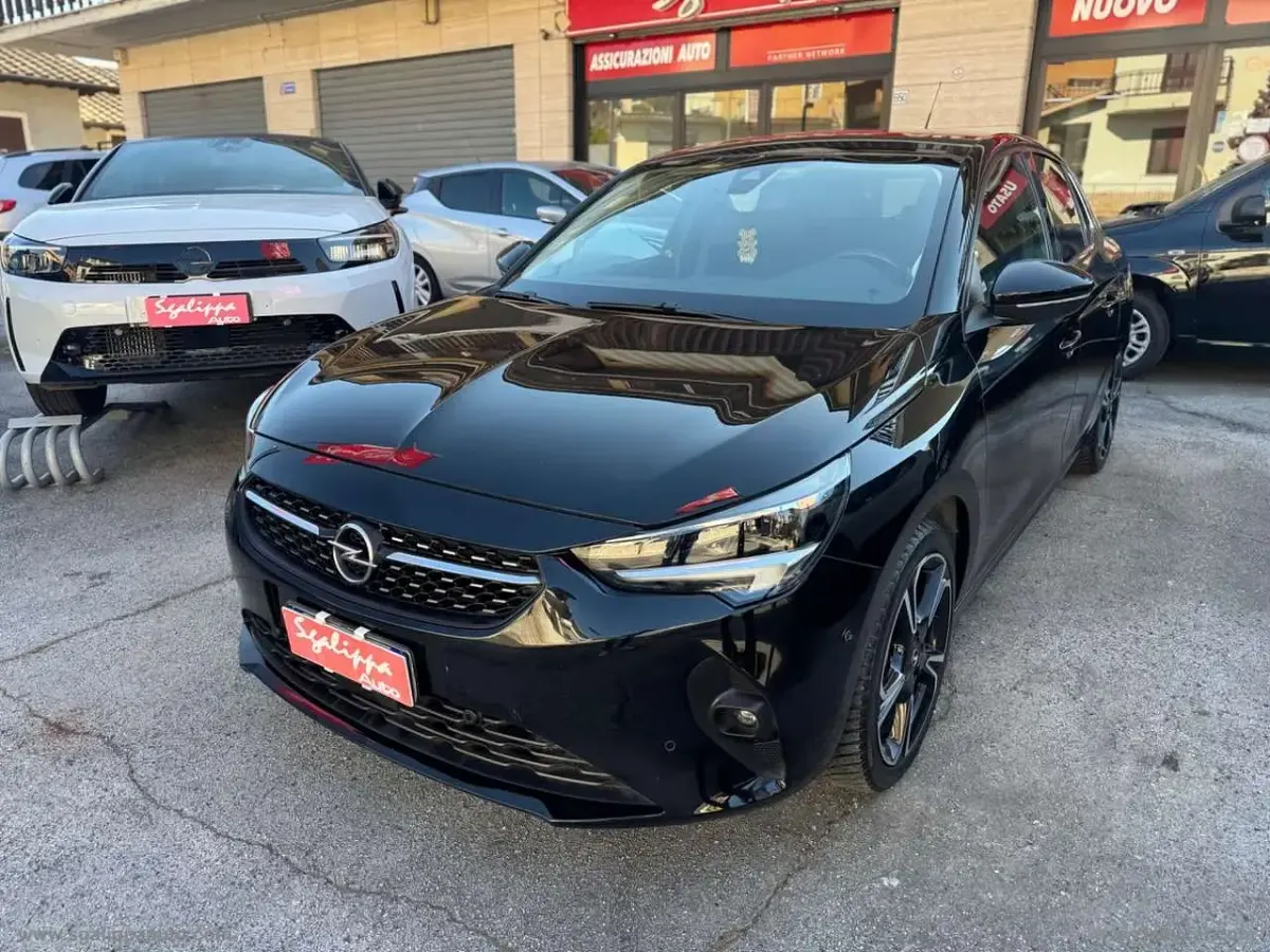 Usata Opel Corsa Edition 101 CV (74 kW) 2020 Nero Utilitaria