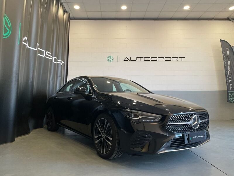 Usata Mercedes CLA180 Advanced Plus 136 CV (100 kW) 2023 Nero Berlina