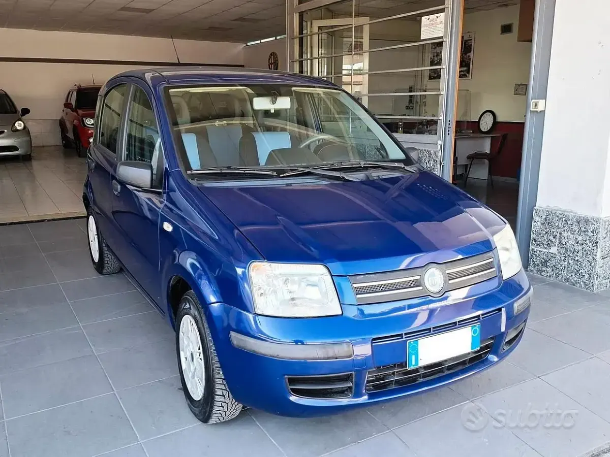 Usata Fiat Panda 60 CV (44 kW) 2007 Bluazzurro Utilitaria