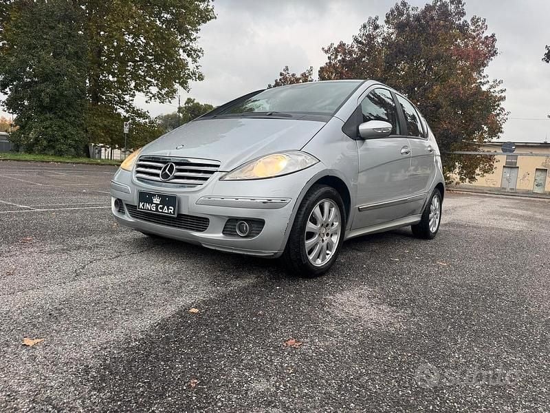 Usata Mercedes A200 Avantgarde 136 CV (100 kW) 2005 Grigio Berlina