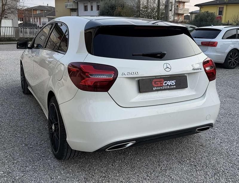 Usata Mercedes A200 Premium 136 CV (100 kW) 2016 Bianco Berlina