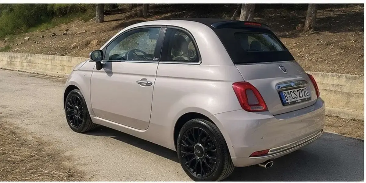 Usata Fiat 500 Star 69 CV (50 kW) 2019 Rosso Cabrio