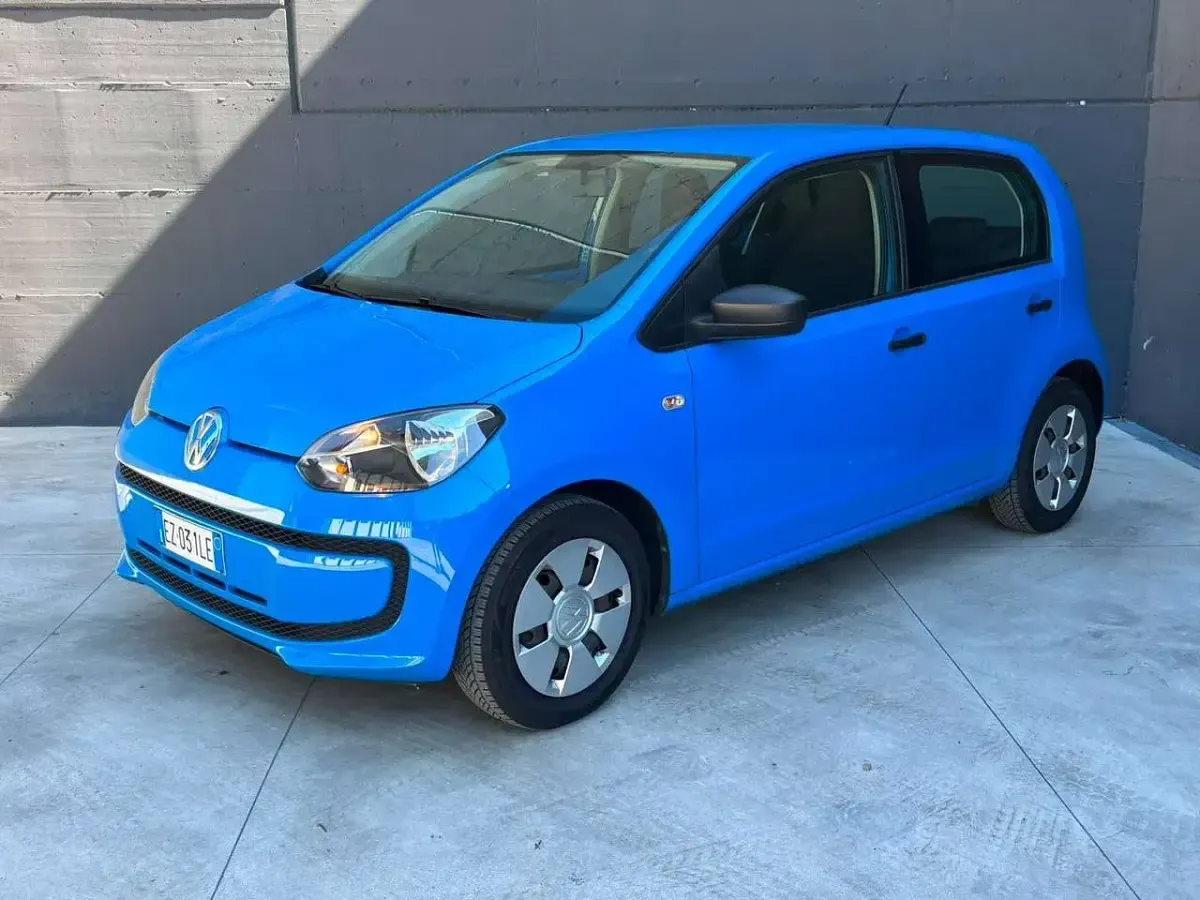 Usata VW up! 60 CV (44 kW) 2015 Blu/azzurro Utilitaria