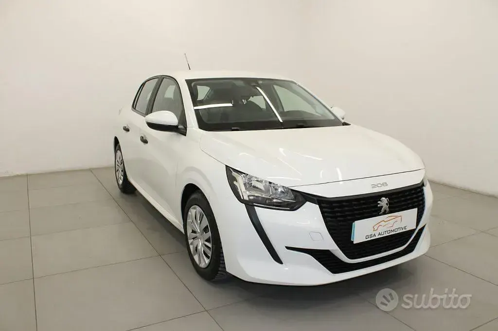 Usata Peugeot 208 Premium 75 CV (55 kW) 2021 Bianco Utilitaria