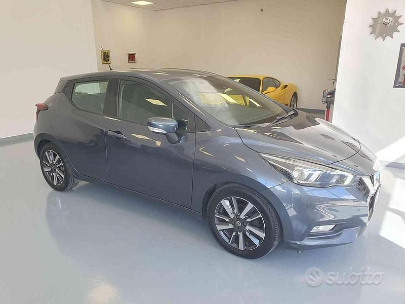 Usata Nissan Micra Acenta 90 CV (66 kW) 2018 Grigio Berlina