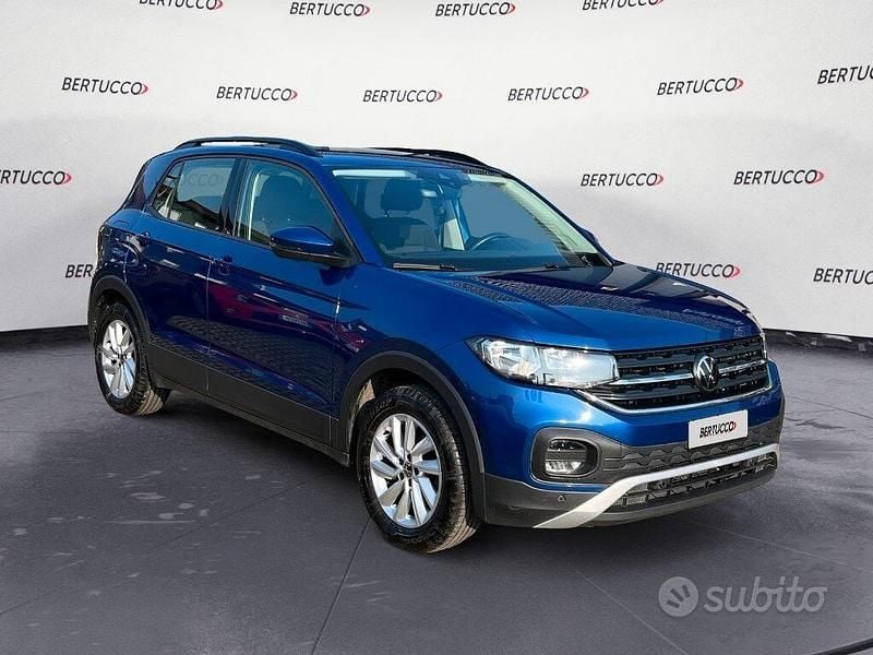 Usata VW T-Cross S 110 CV (80 kW) 2023 Blu SUV