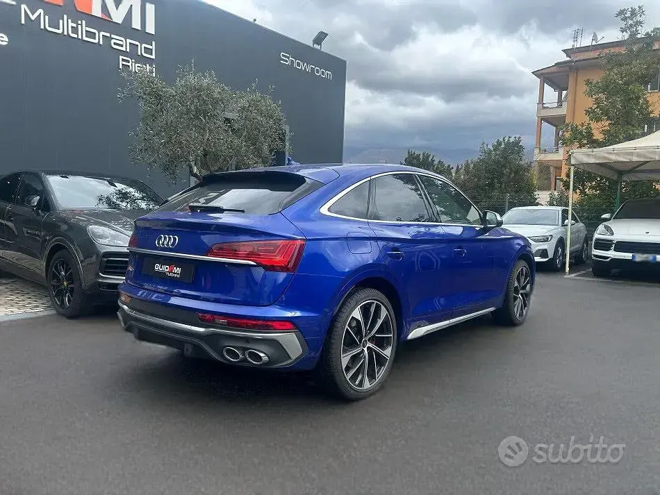 Usata Audi SQ5 Sportback 341 CV (250 kW) 2023 Blu SUV