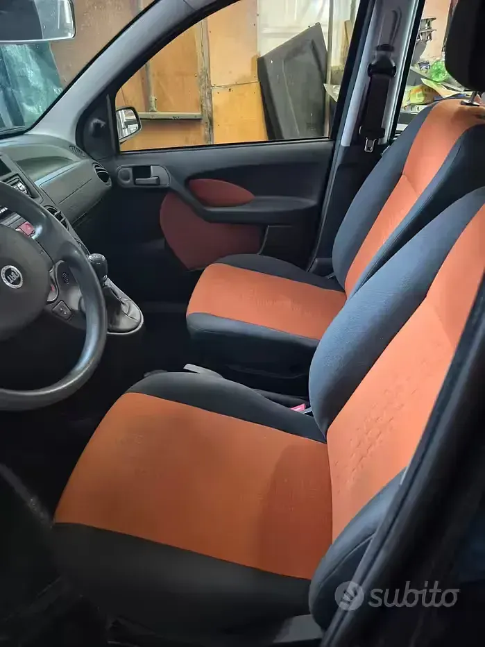 Usata Fiat Panda 2007 Nero Utilitaria