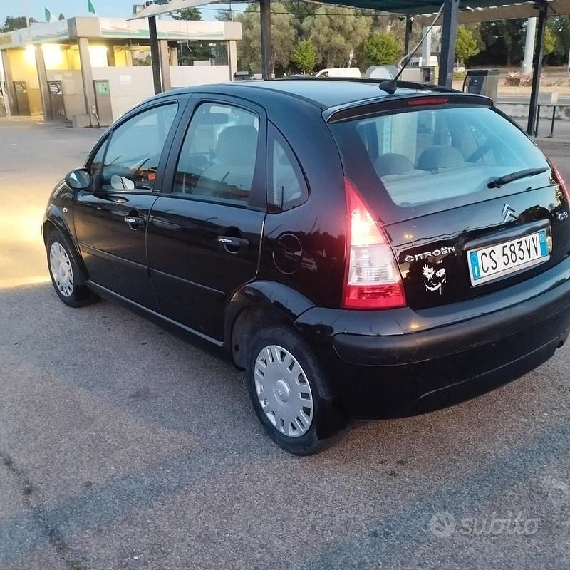 Usata Citroën C3 2005 Nero Utilitaria