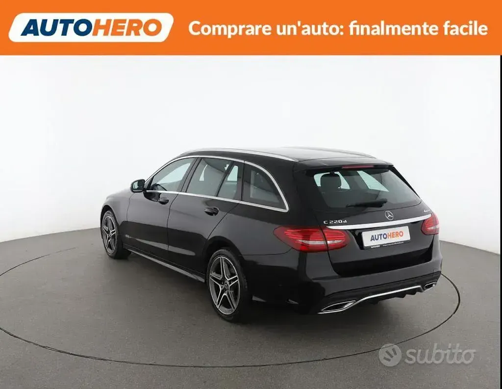 Begagnad Mercedes C220 Premium 194 HK (142 kW) 2019 Svart Kombi