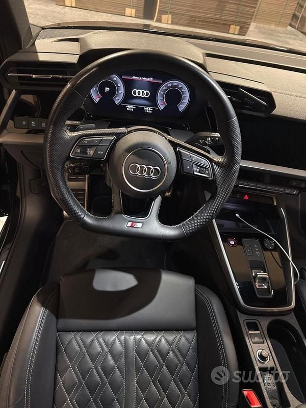 Usata Audi S3 Comfort 300 CV (220 kW) 2024 Nero Berlina